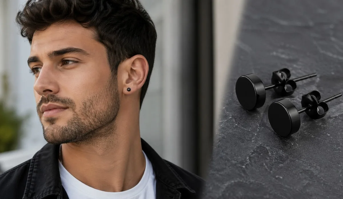 Hypoallergenic Earrings for Men Daily Wear: Studs, Hoops and Gold Picks