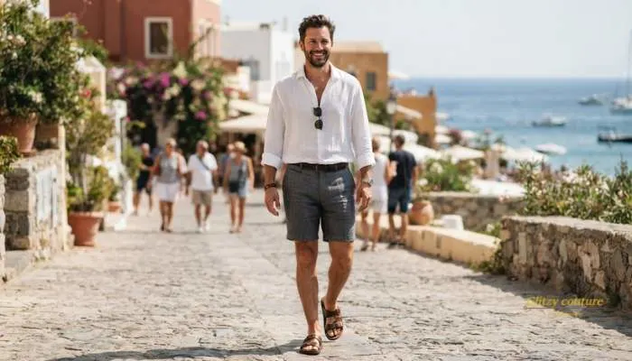 Men's Oversized Shirt Outfit Ideas Summer